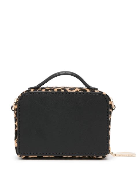 leopard michael kors crossbody|Michael Kors Crossbody gray.